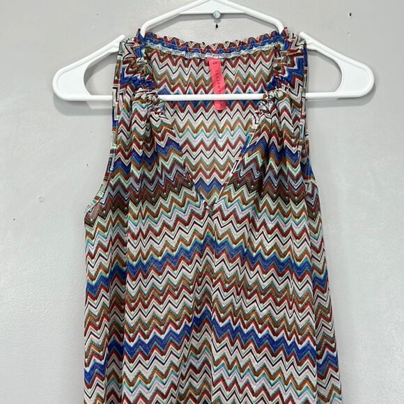 Eight Sixty Colorful Lightweight Tank top Blouse - Picture 3 of 6